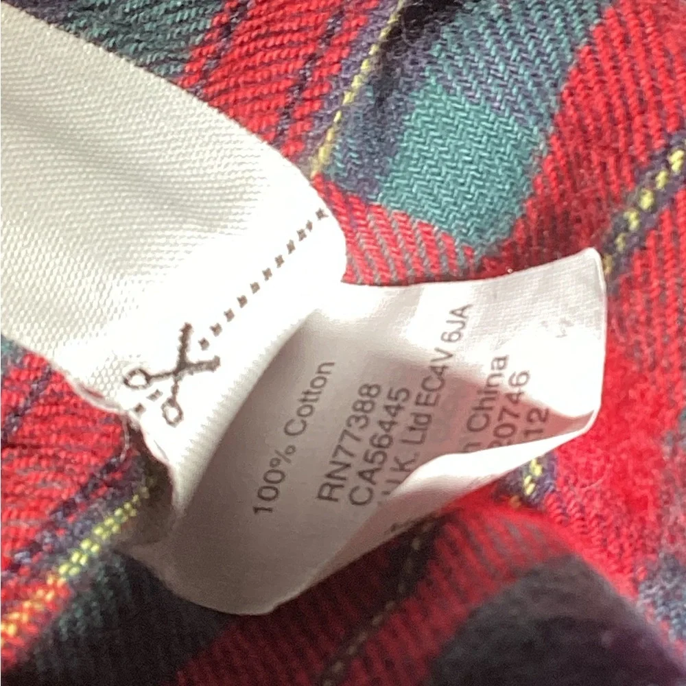 J.crew Mens Christmas pajamas bottom size medium